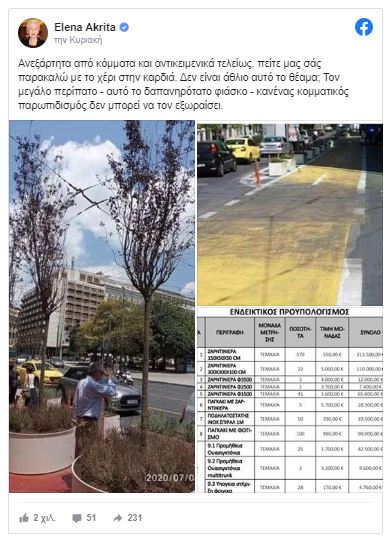 Ακρίτα για Μεγάλο Περίπατο: «Άθλιο θέαμα, δαπανηρότατο φιάσκο»
